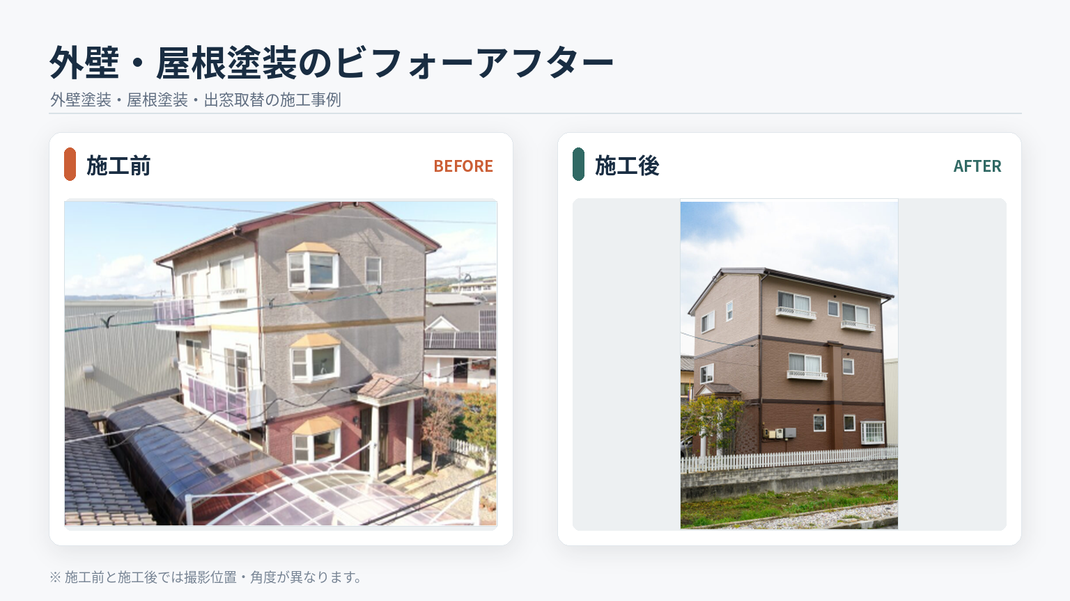 外壁塗装　失敗